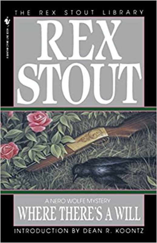 Book cover for "Where There's a Will" by Rex Stout