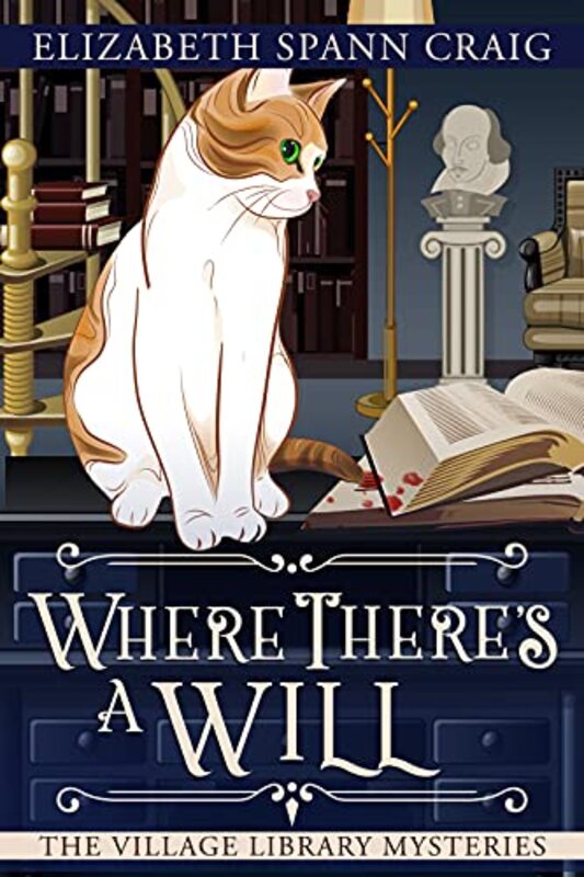 Book cover for "Where There's a Will" by Elizabeth Spann Craig