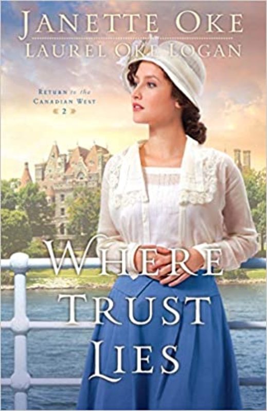Book cover for "Where Trust Lies" by Janette Oke