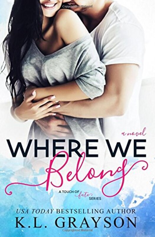 Book cover for "Where We Belong" by KL Grayson