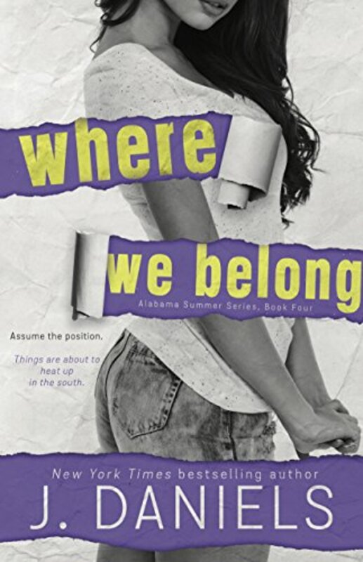 Book cover for "Where We Belong" by J Daniels