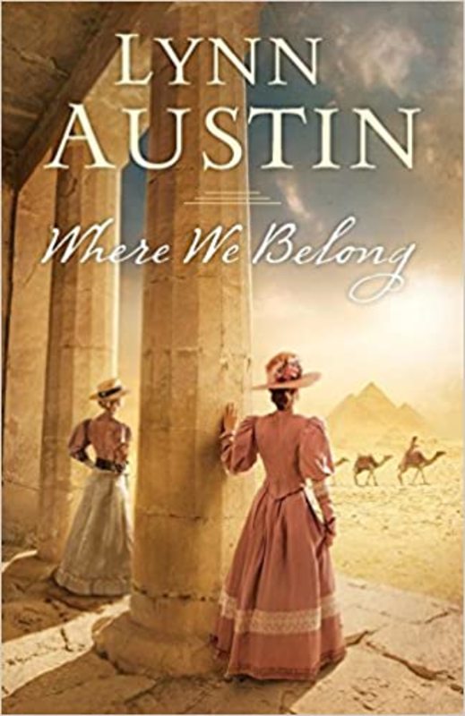 Book cover for "Where We Belong" by Lynn Austin