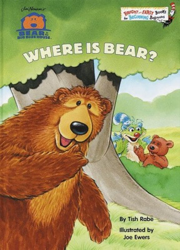Book cover for "Where is Bear?" by Tish Rabe