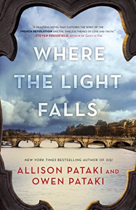 Book cover for "Where the Light Falls" by Allison Pataki