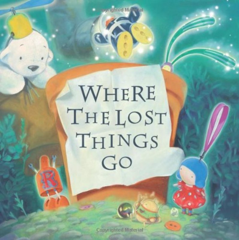 Book cover for "Where the Lost Things Go" by Tom Bell