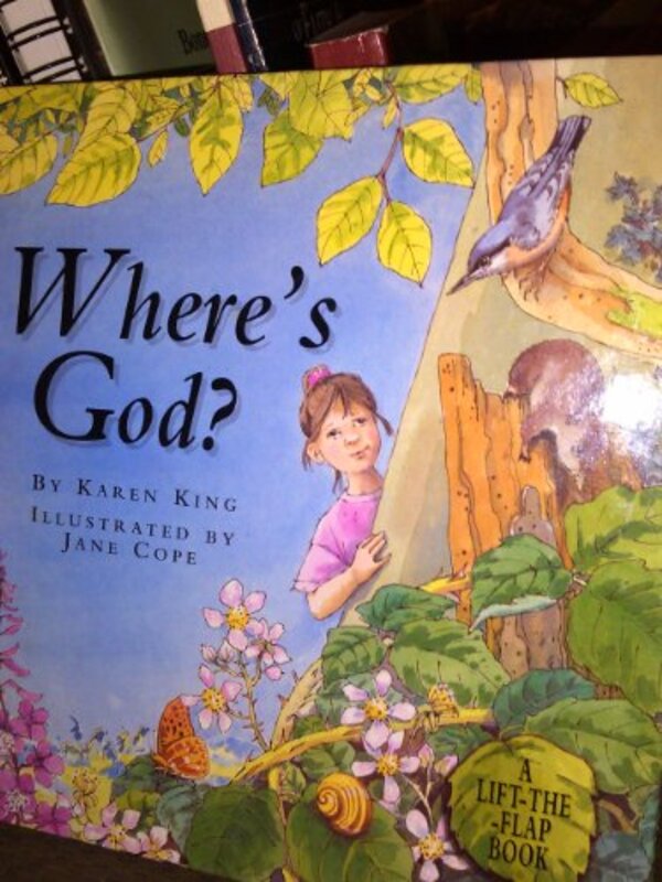 Book cover for "Where's God?" by Karen King