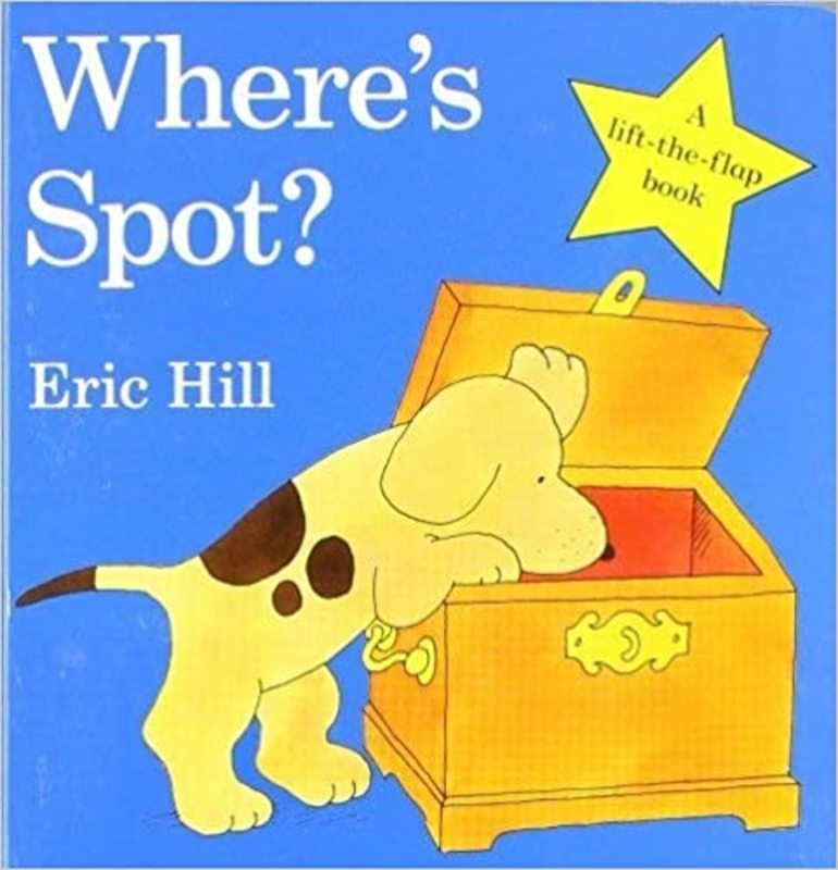 Book cover for "Where's Spot?" by Eric Hill