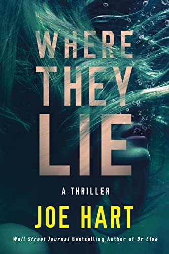 Book cover for "Where They Lie" by Joe Hart