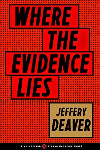 Book cover for "Where the Evidence Lies" by Jeffery Deaver