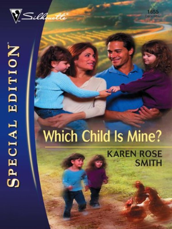 Book cover for "Which Child Is Mine?" by Karen Rose Smith