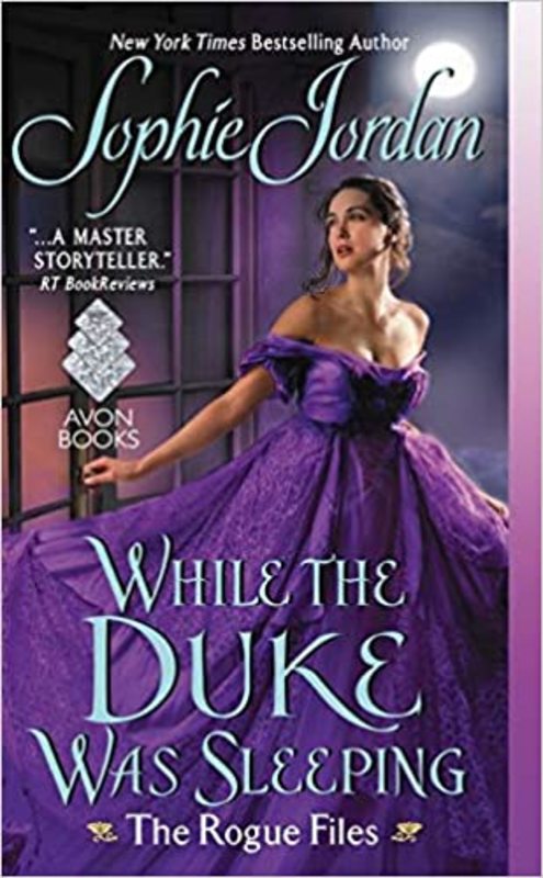 Book cover for "While the Duke Was Sleeping" by Sophie Jordan