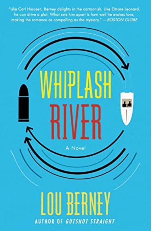 Book cover for "Whiplash River" by Lou Berney