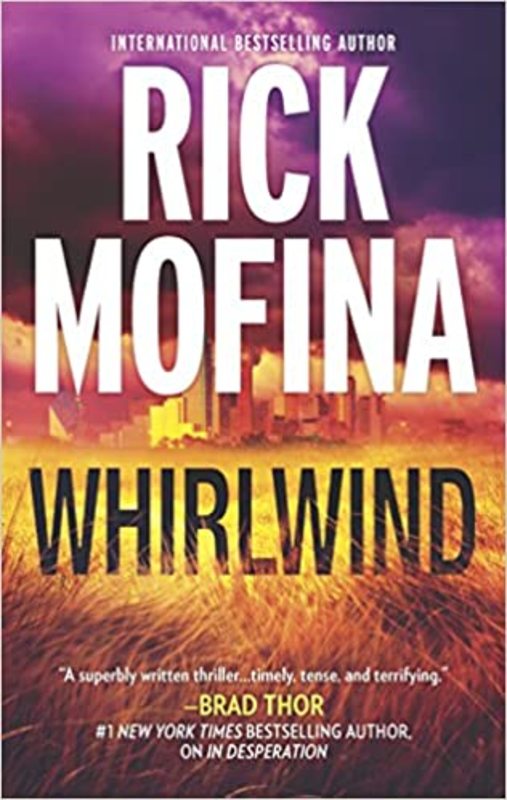 Book cover for "Whirlwind" by Rick Mofina