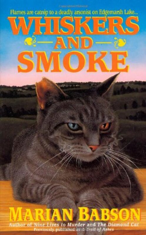 Book cover for "Whiskers and Smoke" by Marian Babson