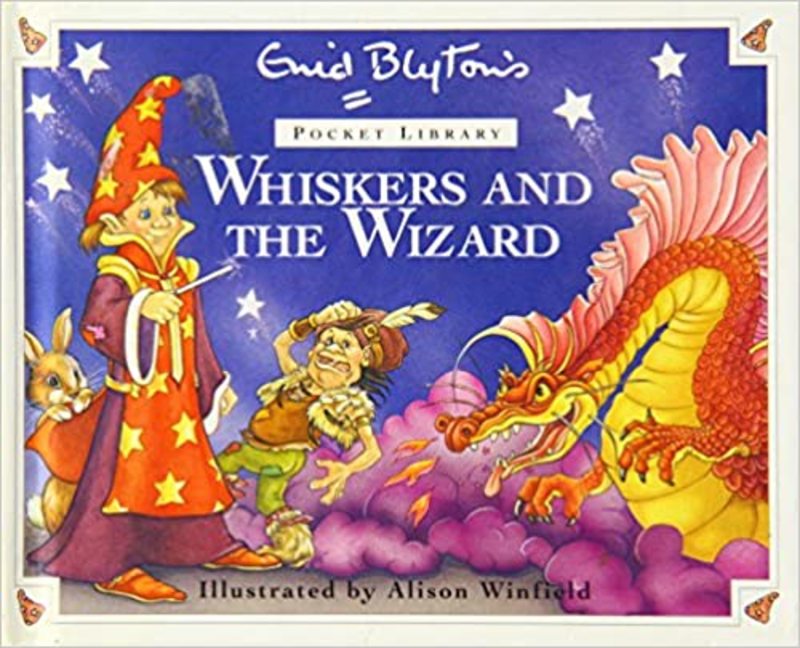 Book cover for "Whiskers and the Wizard" by Enid Blyton