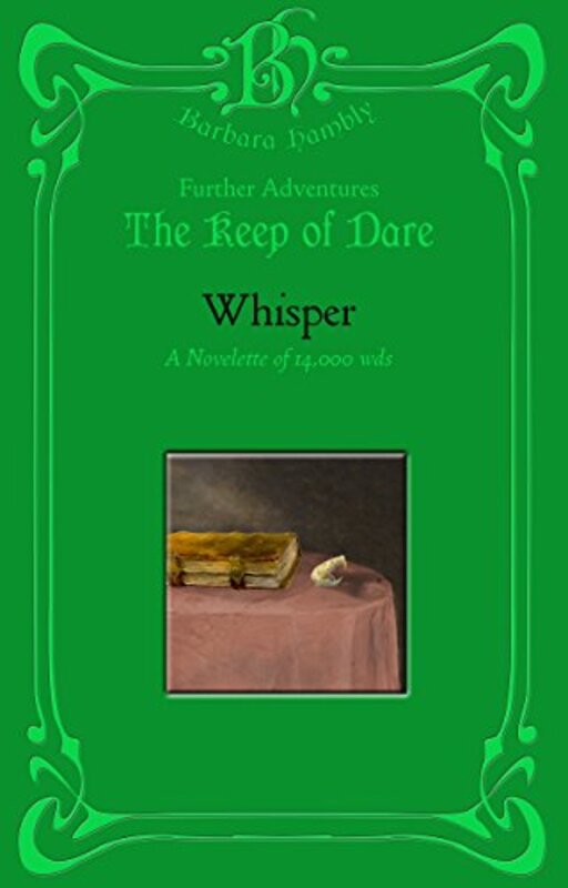 Book cover for "Whisper" by Barbara Hambly