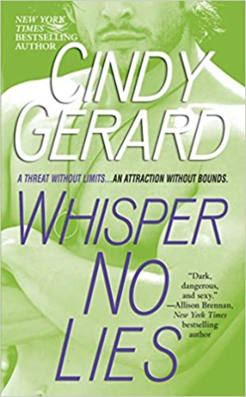Book cover for "Whisper No Lies" by Cindy Gerard
