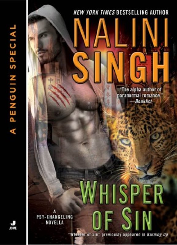 Book cover for "Whisper of Sin" by Nalini Singh