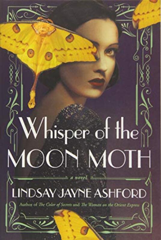 Book cover for "Whisper of the Moon Moth" by Lindsay Jayne Ashford