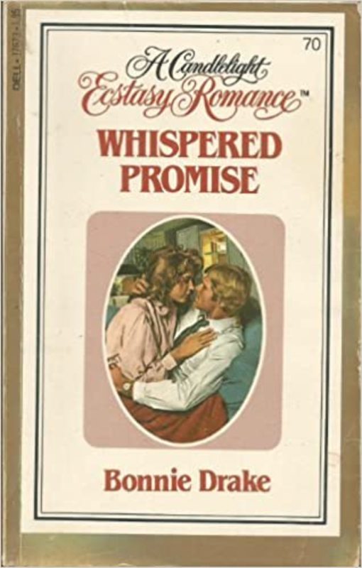 Book cover for "Whispered Promise" by Barbara Delinsky