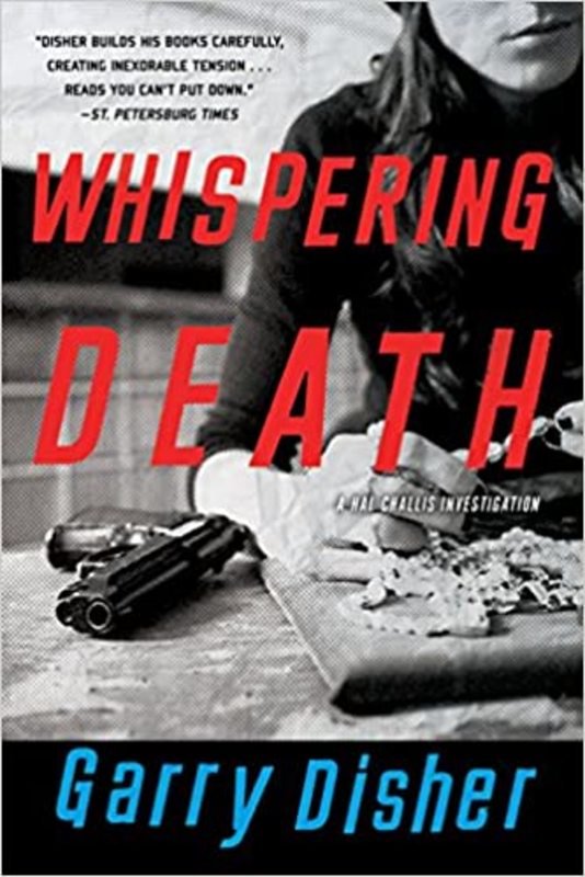 Book cover for "Whispering Death" by Garry Disher