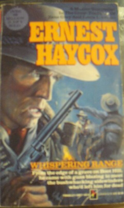 Book cover for "Whispering Range" by Ernest Haycox