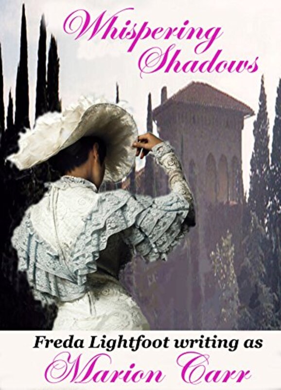 Book cover for "Whispering Shadows" by Freda Lightfoot