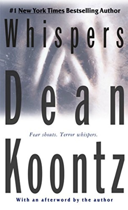 Book cover for "Whispers" by Dean Koontz