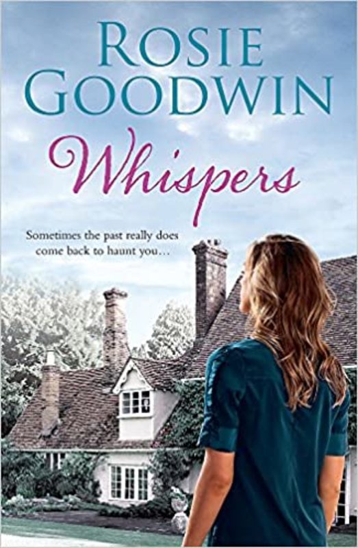 Book cover for "Whispers" by Rosie Goodwin