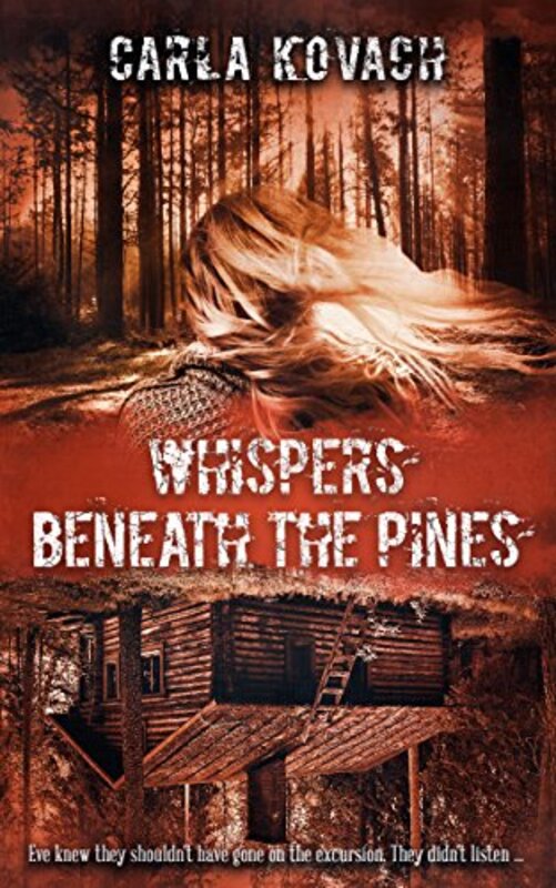 Book cover for "Whispers Beneath the Pines" by Carla Kovach