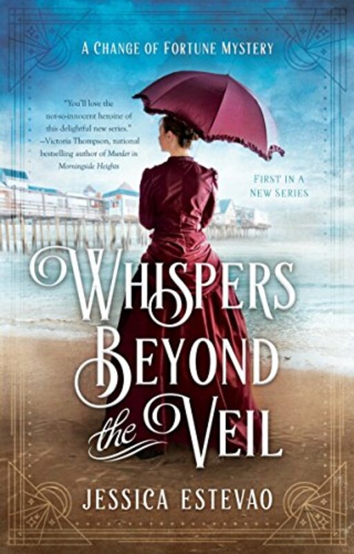 Book cover for "Whispers Beyond the Veil" by Jessica Estevao