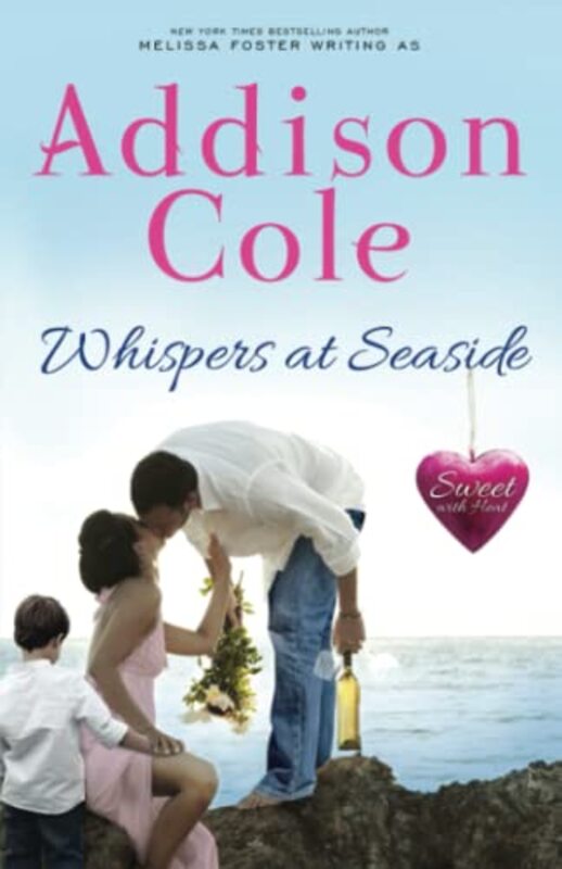 Book cover for "Whispers at Seaside" by Addison Cole