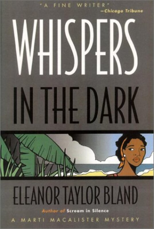 Book cover for "Whispers in the Dark" by Eleanor Taylor Bland