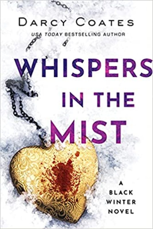 Book cover for "Whispers in the Mist" by Darcy Coates