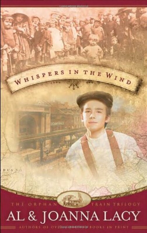 Book cover for "Whispers in the Wind" by Al Lacy