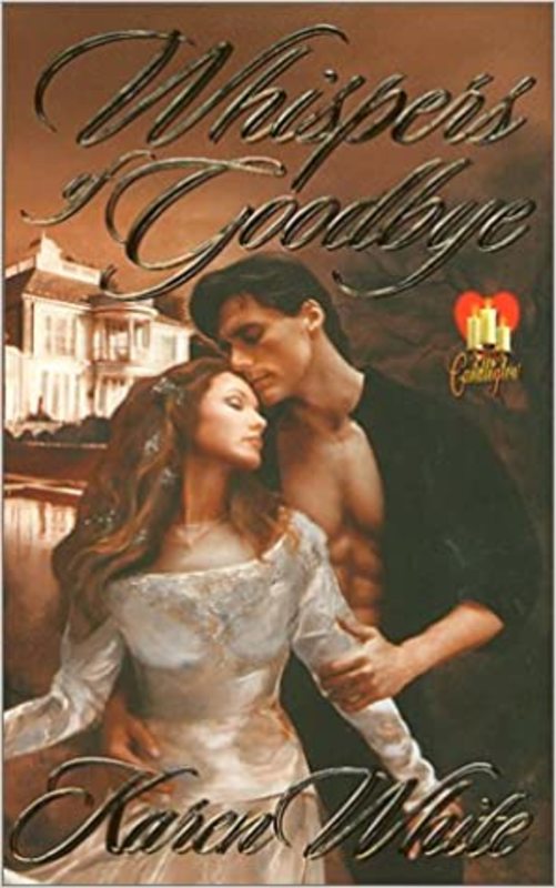 Book cover for "Whispers of Goodbye" by Karen White