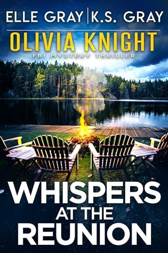 Book cover for "Whispers at the Reunion" by Elle Gray