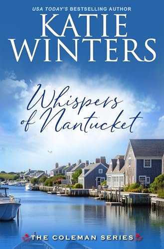 Book cover for "Whispers of Nantucket" by Katie Winters