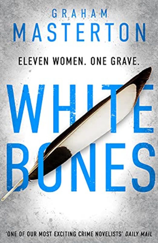 Book cover for "White Bones" by Graham Masterton