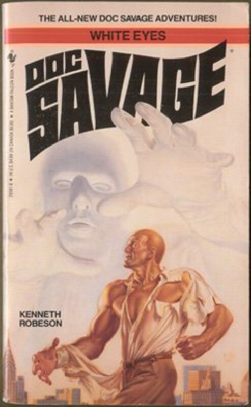 Book cover for "White Eyes" by Kenneth Robeson