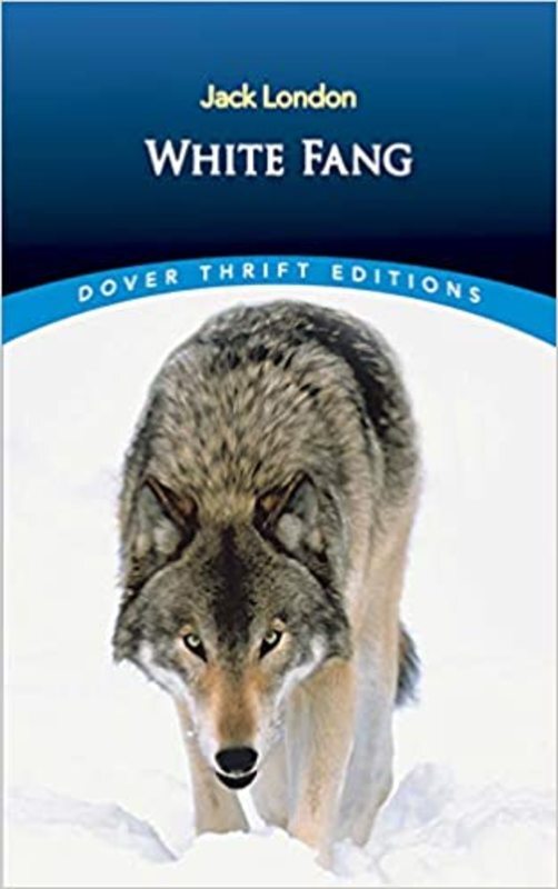 Book cover for "White Fang" by Jack London