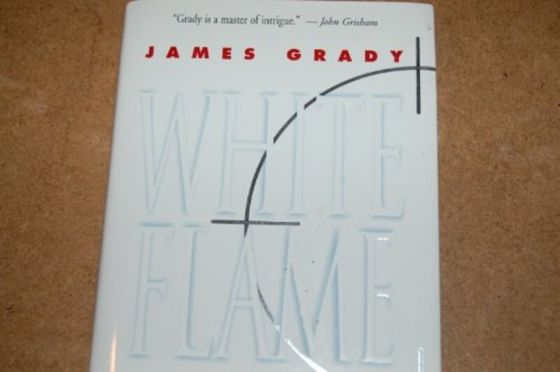 Book cover for "White Flame" by James Grady