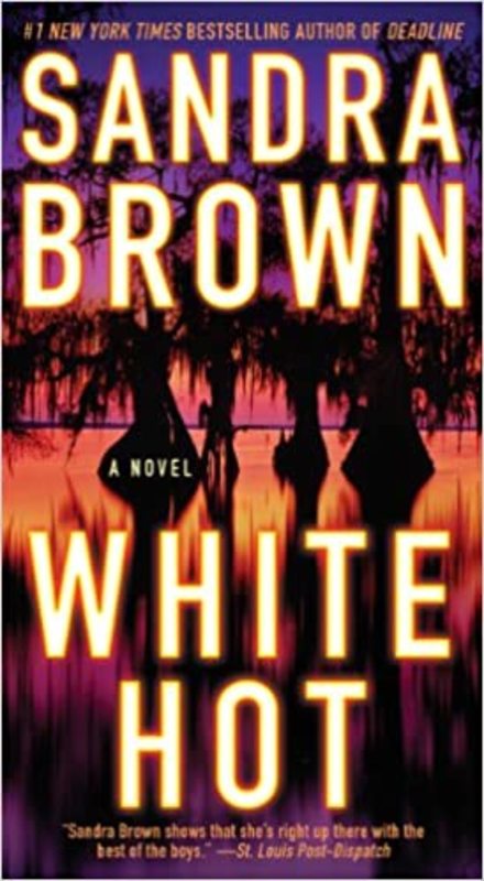Book cover for "White Hot" by Sandra Brown