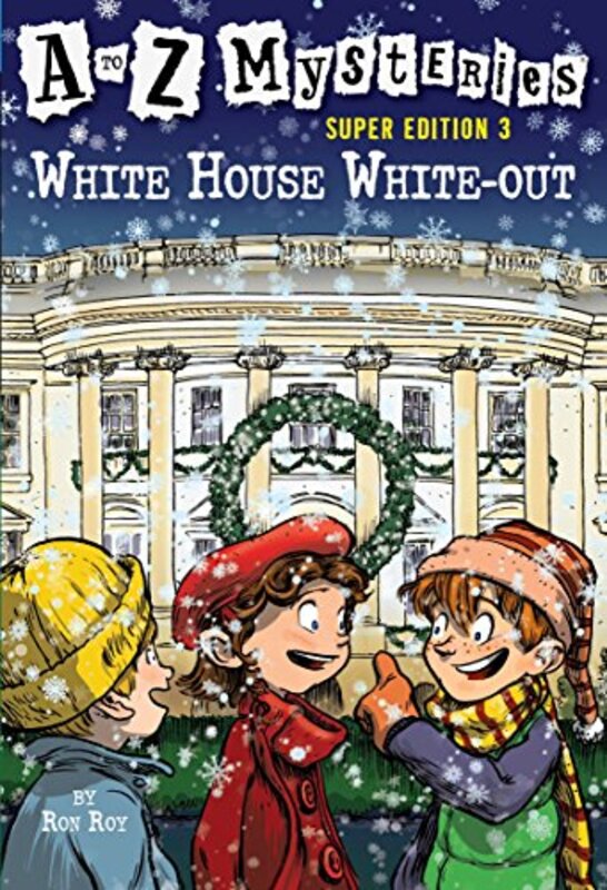 Book cover for "White House White-out" by Ron Roy