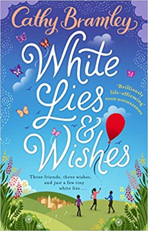 Book cover for "White Lies and Wishes" by Cathy Bramley