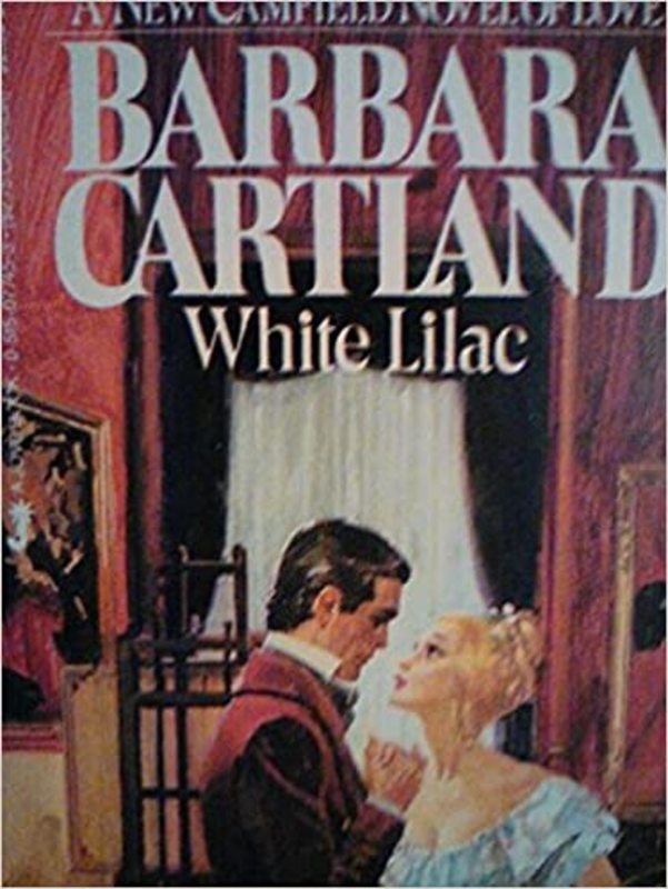 Book cover for "White Lilac" by Barbara Cartland