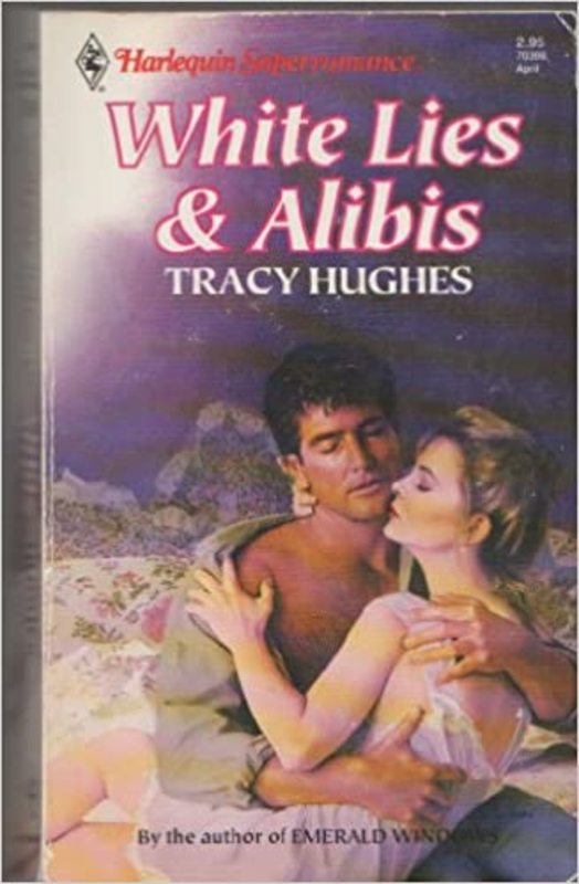 Book cover for "White Line & Alibis" by Terri Blackstock