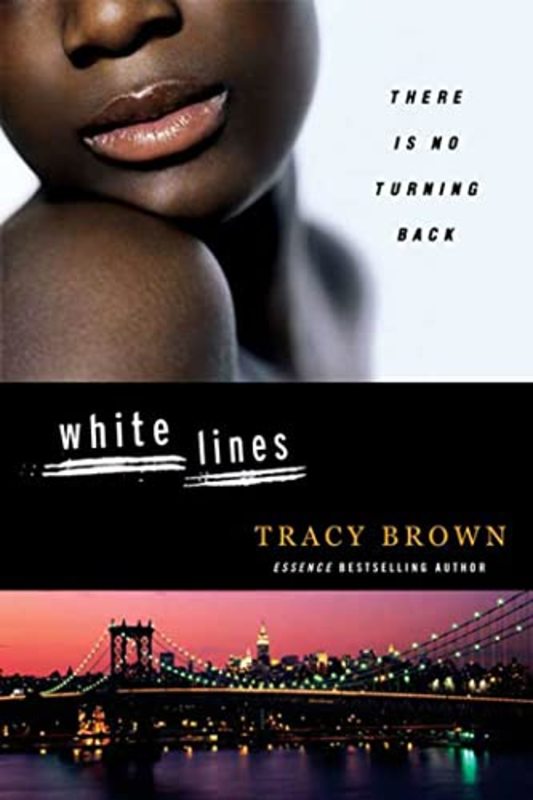 Book cover for "White Lines" by Tracy Brown