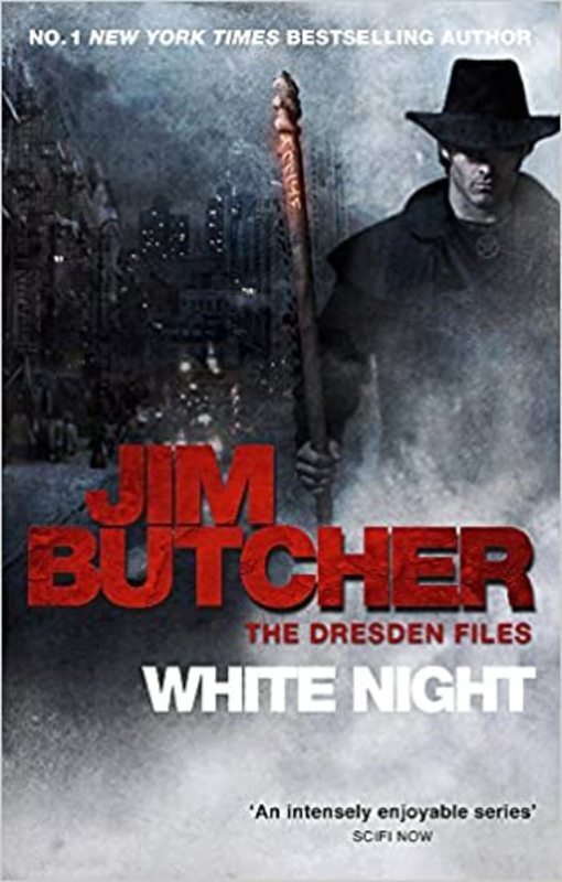 Book cover for "White Night" by Jim Butcher