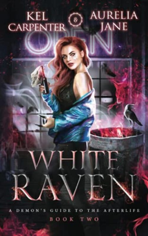 Book cover for "White Raven" by Kel Carpenter